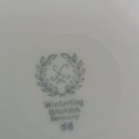 Порцеланова Чиния плато  от Бавария -Winterling, снимка 4 - Чинии - 33783087