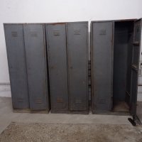 Метални гардероби шкафаве, двойни, 3 броя, снимка 1 - Други машини и части - 41463220