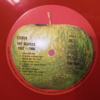 Двоен албум на Битълс THE BEATLES on red vinyl 1962/1966, снимка 6 - Грамофонни плочи - 44181929