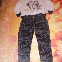 Комплект блузка+клин панталон, снимка 1 - Детски комплекти - 33811062