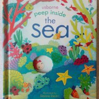Панорамна книжка PEEP INSIDE THE SEA - на английски език, снимка 1 - Детски книжки - 34108376
