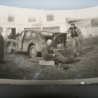 Стара снимка ремонт на автомобил, снимка 1 - Други ценни предмети - 41976619