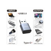 Преходник от USB3.0 мъжко към Type c женско Digital One SP00920 earldom ot61 USB3.0 M - TypeC F  , снимка 2 - USB кабели - 44397652