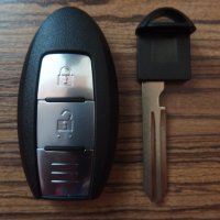 Кутийка дистанционно смарт ключ за Нисан / Nissan с 3 бутона, снимка 2 - Аксесоари и консумативи - 34379506