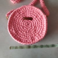 Ръчно плетена дамска чанта, снимка 4 - Чанти - 41658192