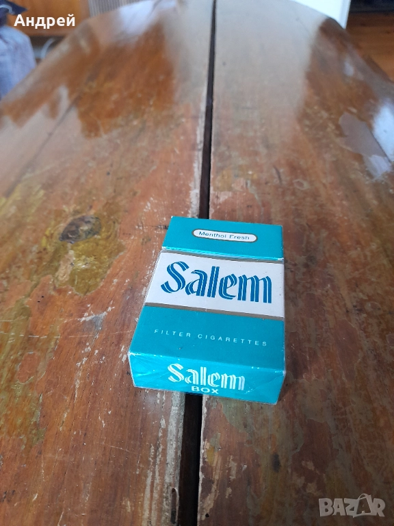 Кутия от цигари Salem, снимка 1