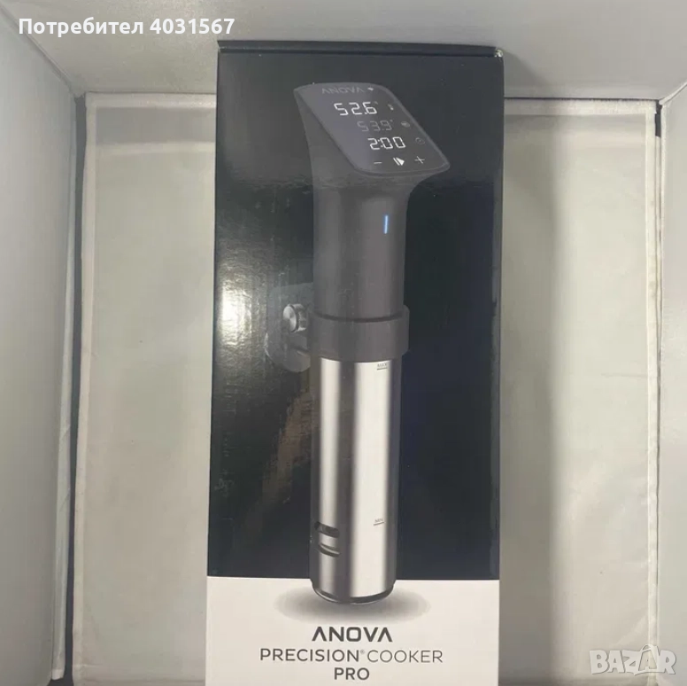 Anova Cooker Pro: Висок клас сувид, неразпечатан, с гаранция, снимка 1