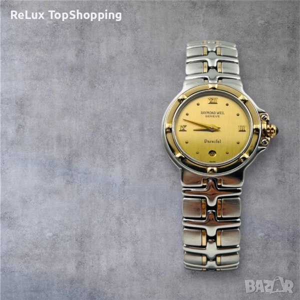 Raymond Weil Parsifal дамски часовним Solid Gold, снимка 1
