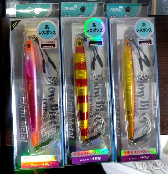Джиг PALMS Slow Blatt Cast LONG SCL-40/ 115mm, 40g, снимка 1