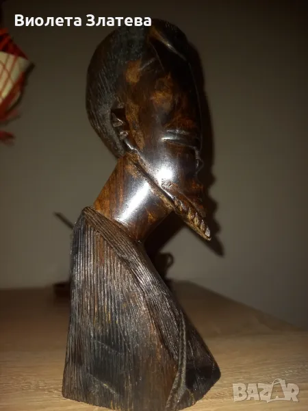 Дървена фигура Абаносово дърво , снимка 1