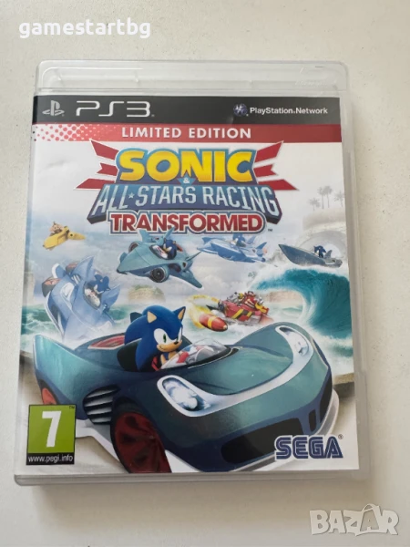 Sonic All Stars Racing Transformed за Playstation 3(PS3), снимка 1