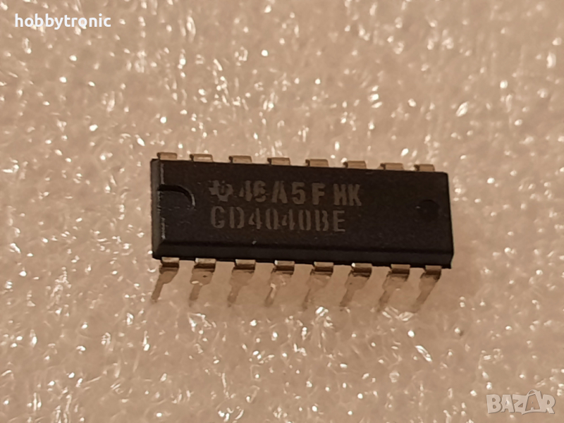 CD4040BE DIP16 CMOS 12bit binary counter, снимка 1