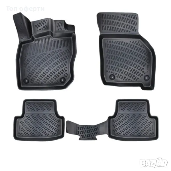 Гумени стелки RizLine съвместими с Mazda Cx5 2012-2017, снимка 1