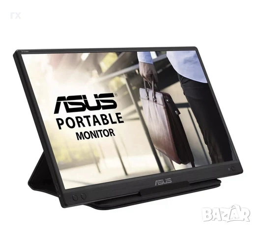  Монитор Asus MB166C ZenScreen, IPS, 15.6", 1920x1080, 5ms, USB, снимка 1