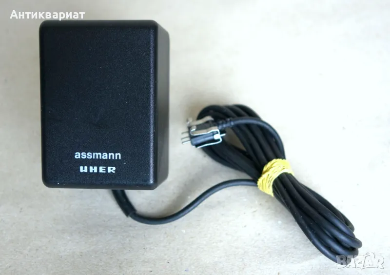 Оригинален адаптер захранване UHER Assmann NA 8 (9V / 500mA - 7.2V / 14mA), снимка 1