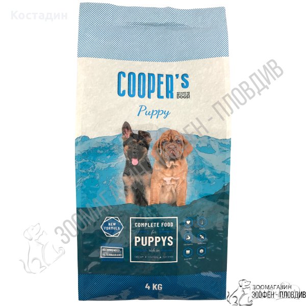 Coopers Dog Puppy 4кг/20кг - за подрастващи Кучета от Всички породи, снимка 1