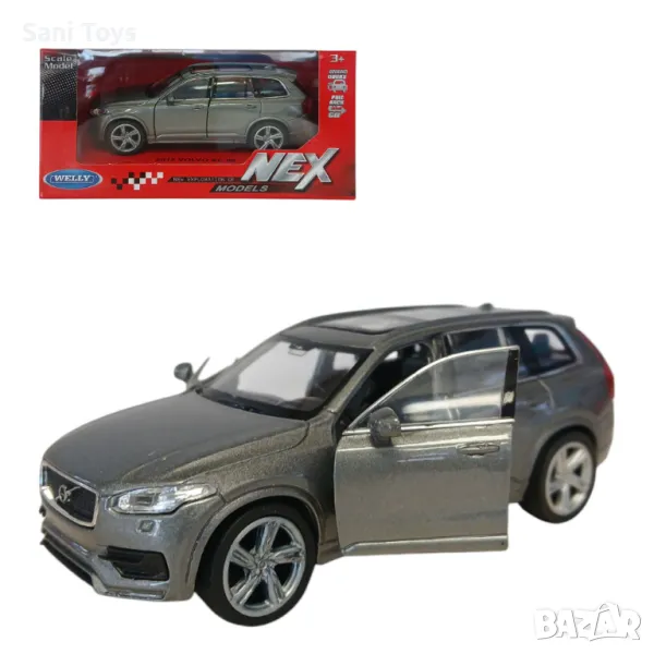 Метална кола Welly NEX – 2015 VOLVO XC 90, 1:34, снимка 1