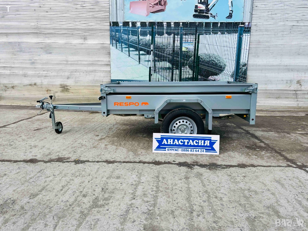 НОВО Туристическо ремарке RESPO 750M201L125, снимка 1