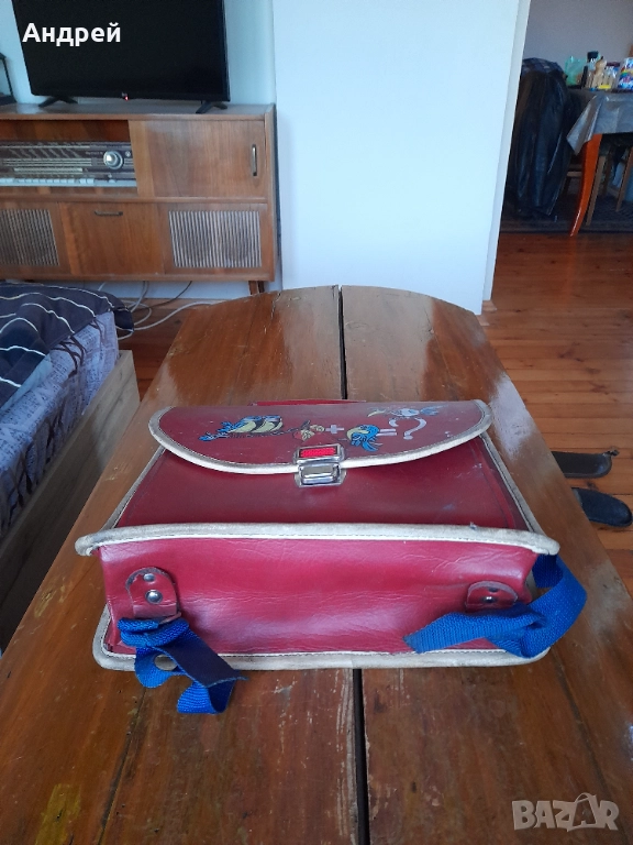 Стара ученическа чанта #15, снимка 1