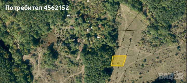 Продава се Парцел в ид.ч. в с.Лозен, гр.София, снимка 1