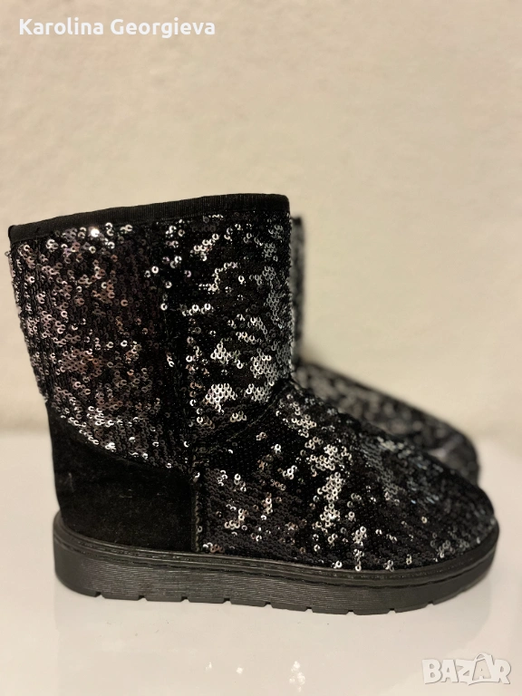 Short Chunky Boots BLACK EU 39, снимка 1