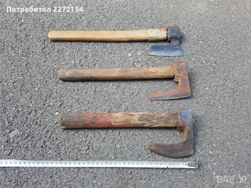 Брадва топор 3 бр, снимка 1