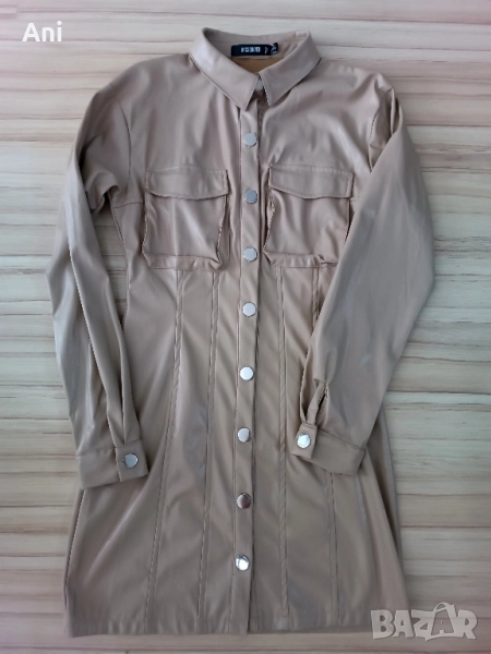 Кожена рокля, снимка 1