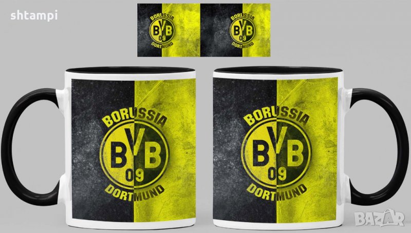 Чаша Борусия Дортмунд Borussia Dortmund Керамична, снимка 1