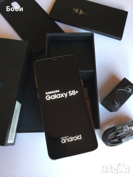 Samsung Galaxy S8 Plus LTE 64GB SM-G955F, Орхидея Сива- НОВ, снимка 1