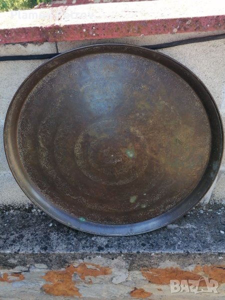 Бронзова тава , снимка 1