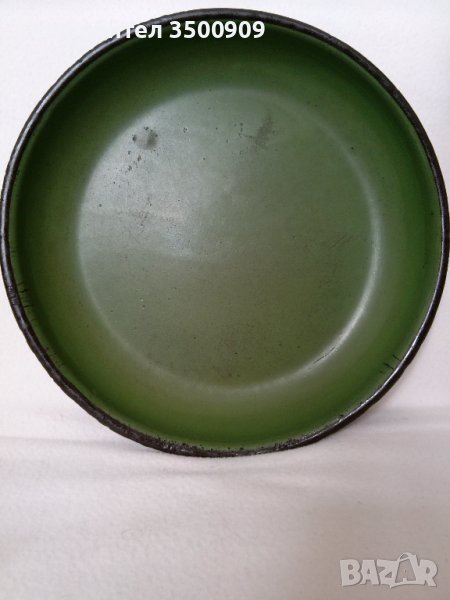 емайлирана тавичка от 1957 г., снимка 1