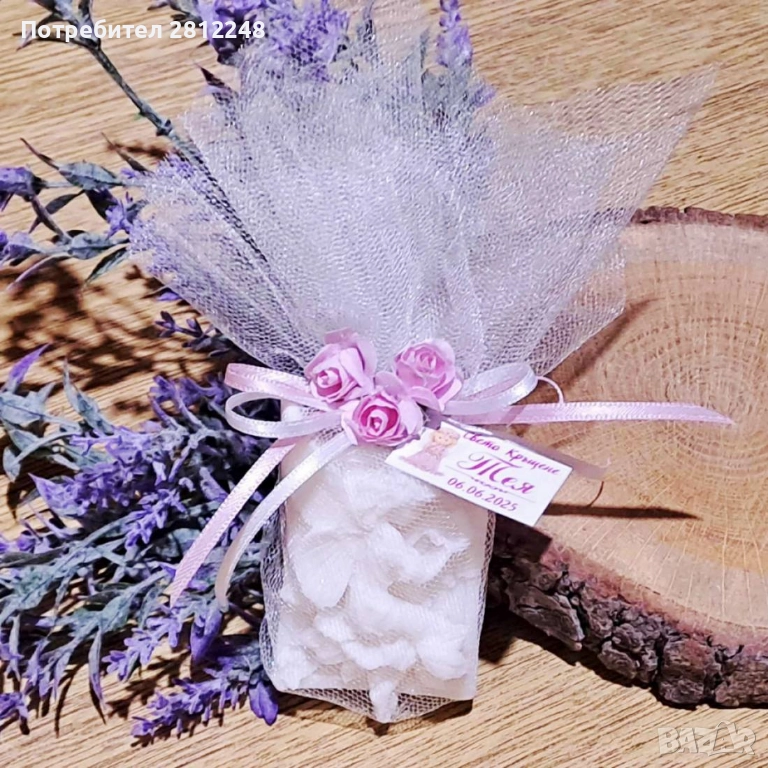 Подарък за гости от сапун, модел Фея, снимка 1