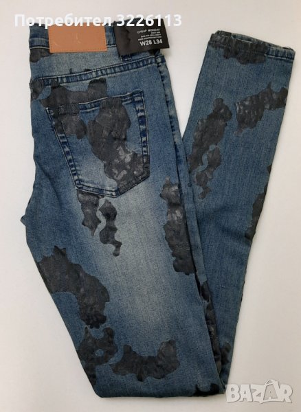 Дамски дънки Cheap Monday , размер - W 28  L 34, снимка 1