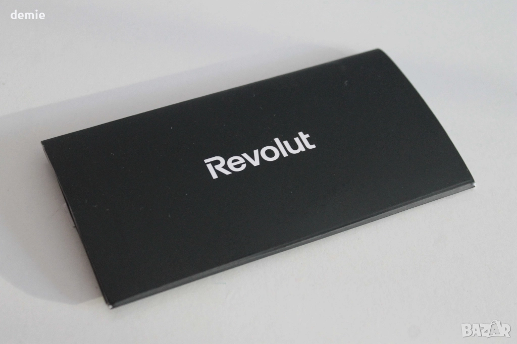 Revolut неизползвана карта/пластика, снимка 1