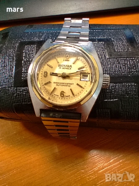 SICURA 17 JEWELS AUTOMATIC shockresistant swiss made, снимка 1