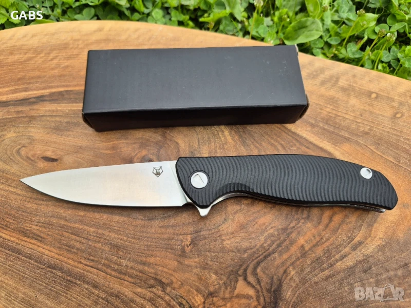 Сгъваем нож SHIROGOROV,стомана D2,SH202, снимка 1