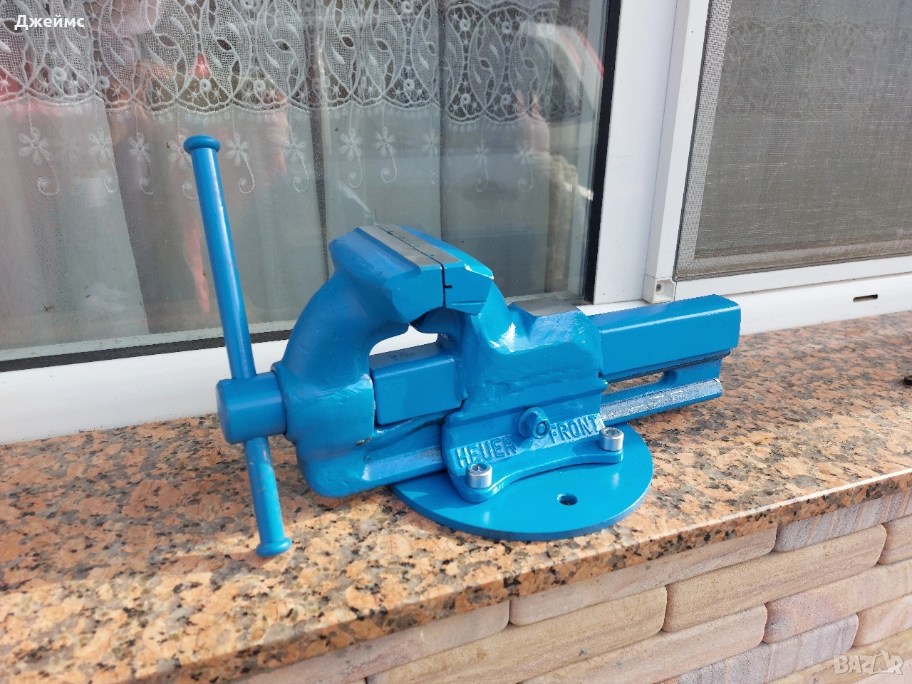 Професионално немско стоманено менгеме Heuer Front , снимка 1