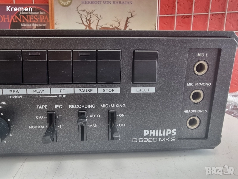 Касетофон PHILIPS D-6920MK2, снимка 1