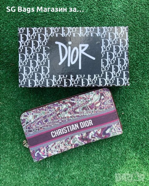 Christian Dior дамско портмоне дамски партфейл код 301, снимка 1