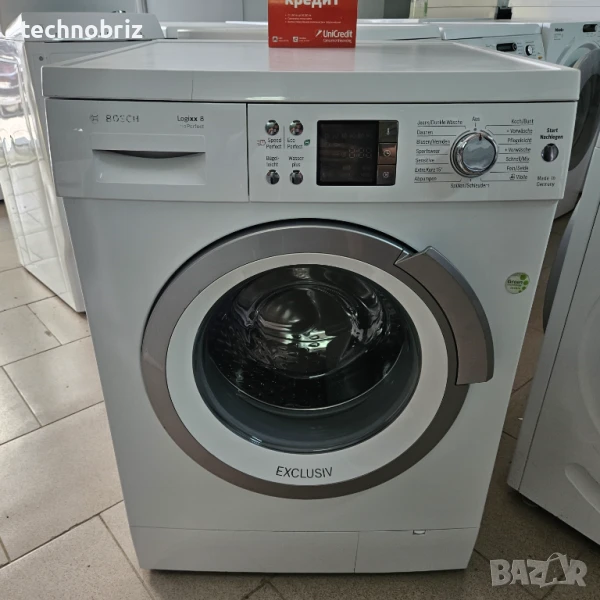 Немска инверторна пералня Bosch Serie 8 - ГАРАНЦИЯ, снимка 1