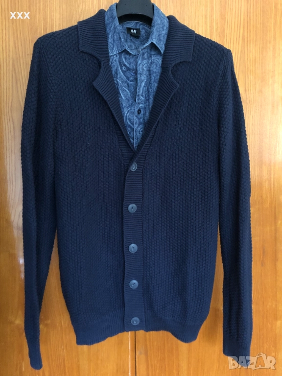 Jean Pascal мъжка жилетка с подарък риза H&M, снимка 1