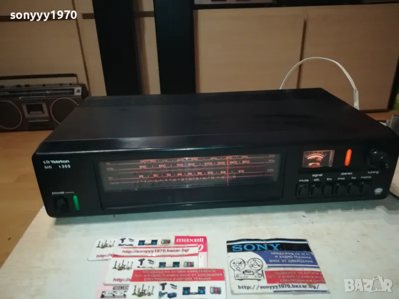 TELETON T300 HIFI TUNER-ВНОС SWISS 0812241835, снимка 1