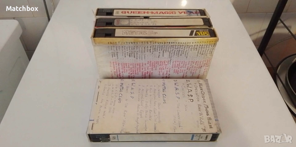 Видео касети музика рок-метал , снимка 1