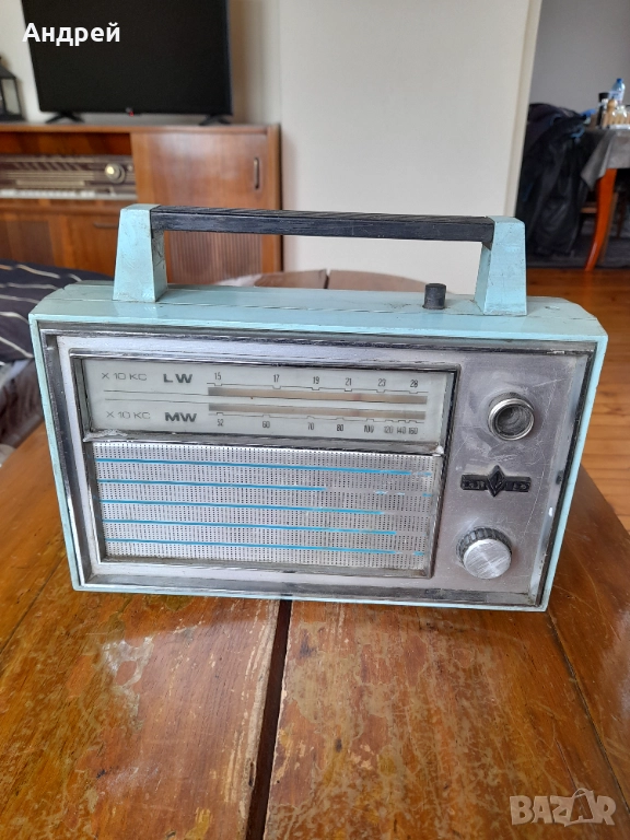 Старо радио,радиоприемник Marconi, снимка 1