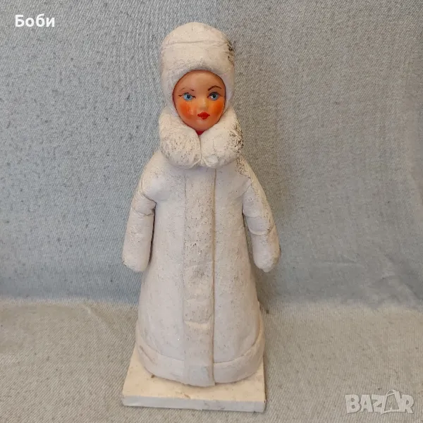 Стара Съветска Коледна Играчка Снежанка , снимка 1