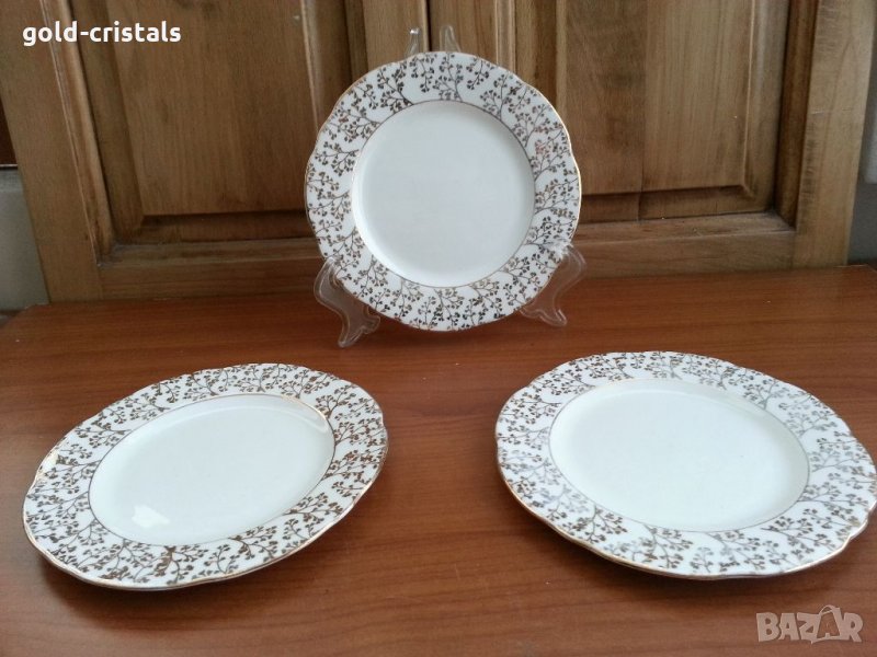 Английски порцелан чинии чинийки супник , снимка 1