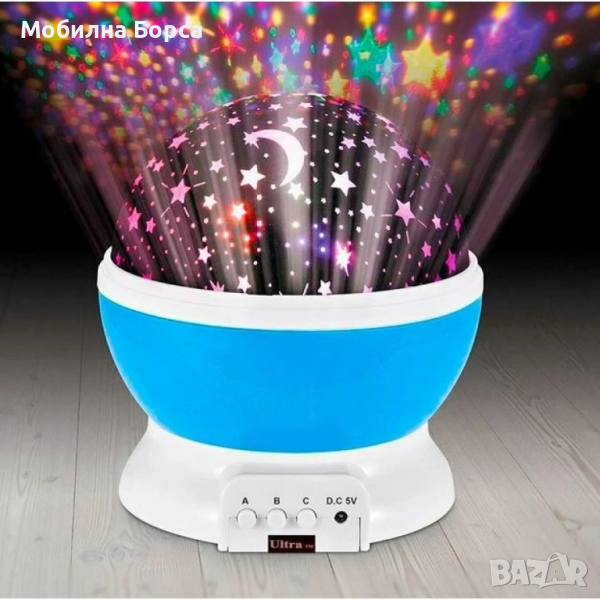 Нощна лампа звездно небе, снимка 1