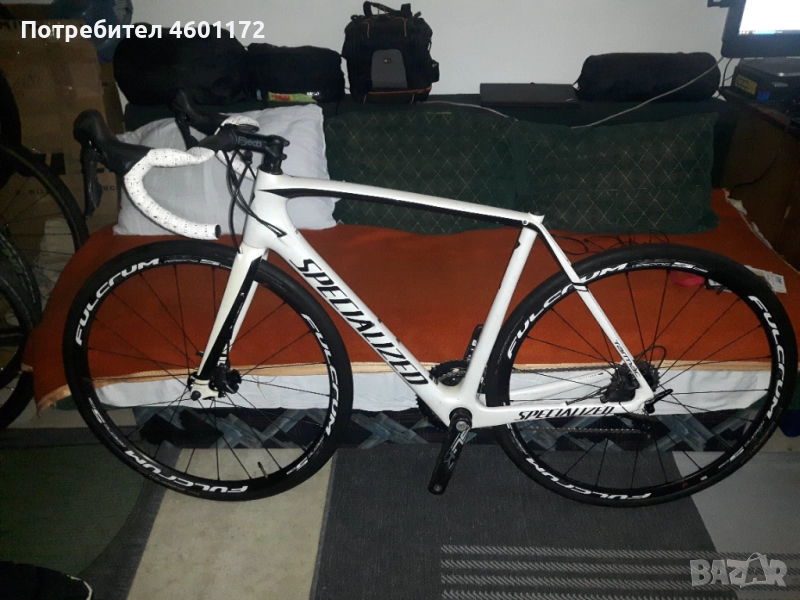 Бегач - Specialized Tarmac Disc SL5 Expert Fact 10 Carbon 56cm, снимка 1