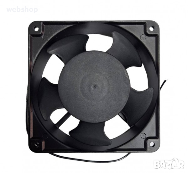 Вентилатор Vemark, метален, аксиален, лагер, 220VAC, 2P, 0,08A, 80х80х38mm, 44m3/h, снимка 1