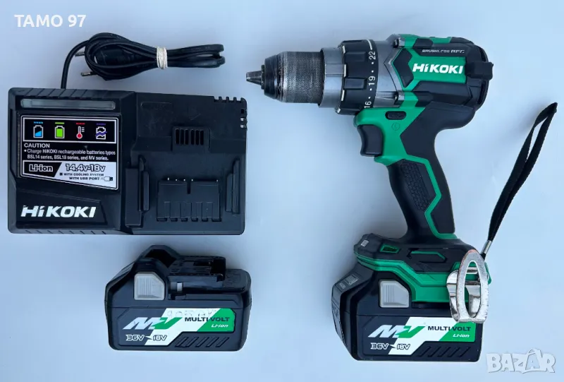 HiKoki DS 18DC RFC - Акумулаторен безчетков винтоверт неразличим от нов!, снимка 1